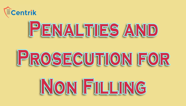 Penalties and Prosecution for Non Filling of Financials with ROC