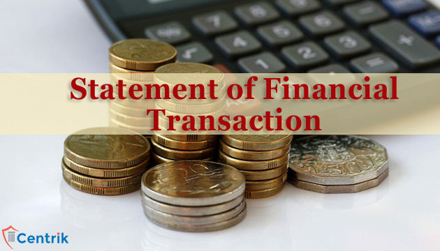 Be Aware – Now Statement of Financial Transaction replaced AIR