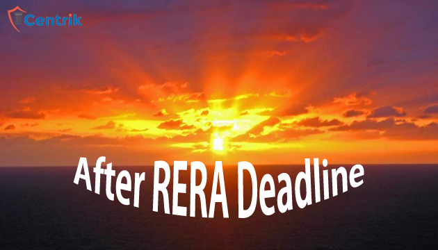 Morning after RERA Deadline July 31, 2017