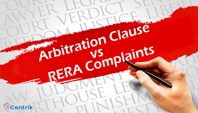 Arbitration Clause vs RERA Complaints