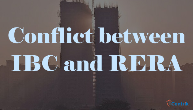 Conflict between IBC and RERA