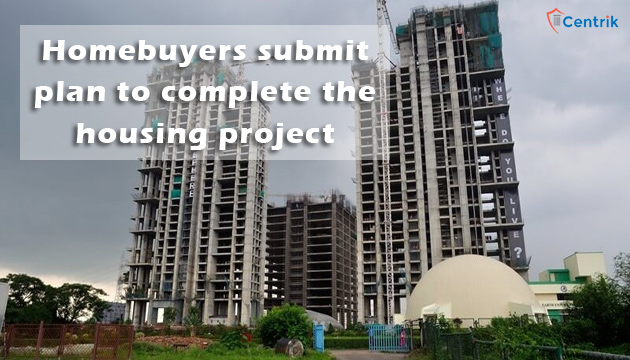 Homebuyers submit plan to complete the housing project