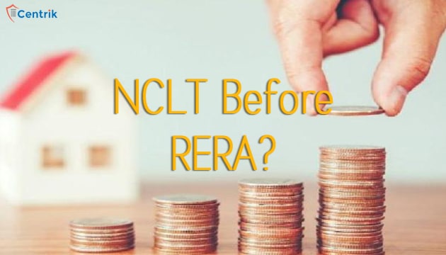 Can homebuyer approach NCLT before RERA?