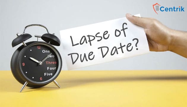 Filing claims after the lapse of due date